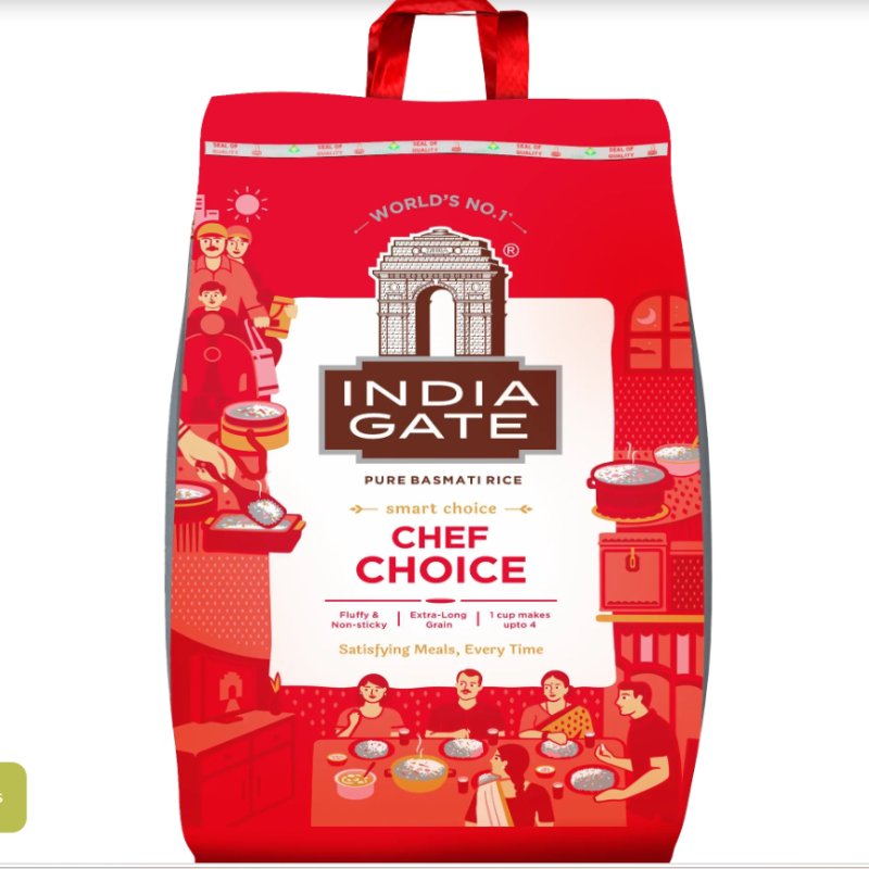 India Gate Chef Choice Extra Long Basmati Rice 10Kg