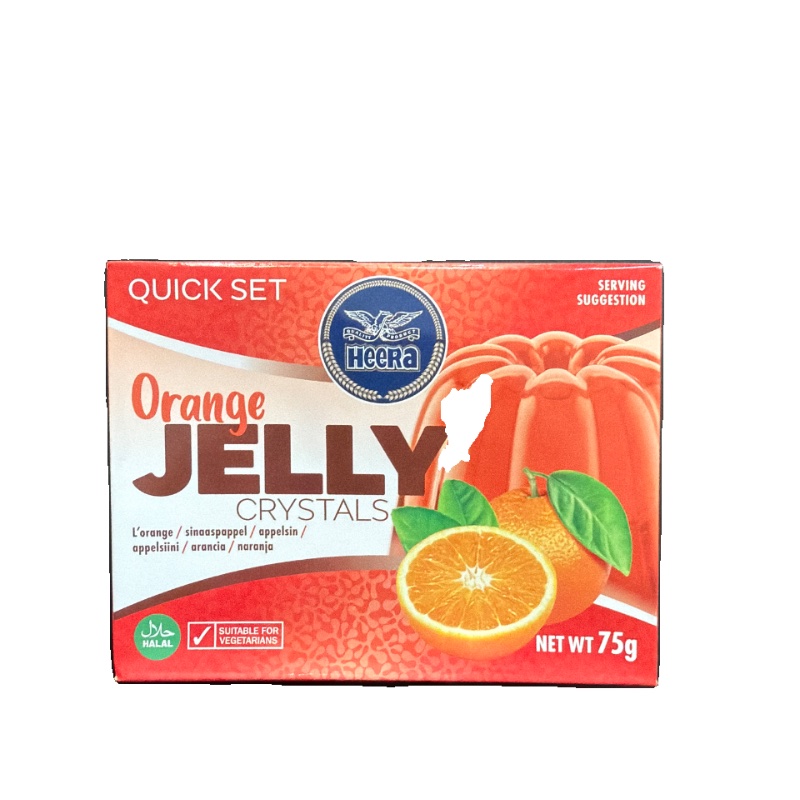 Heera orange jelly - 75g