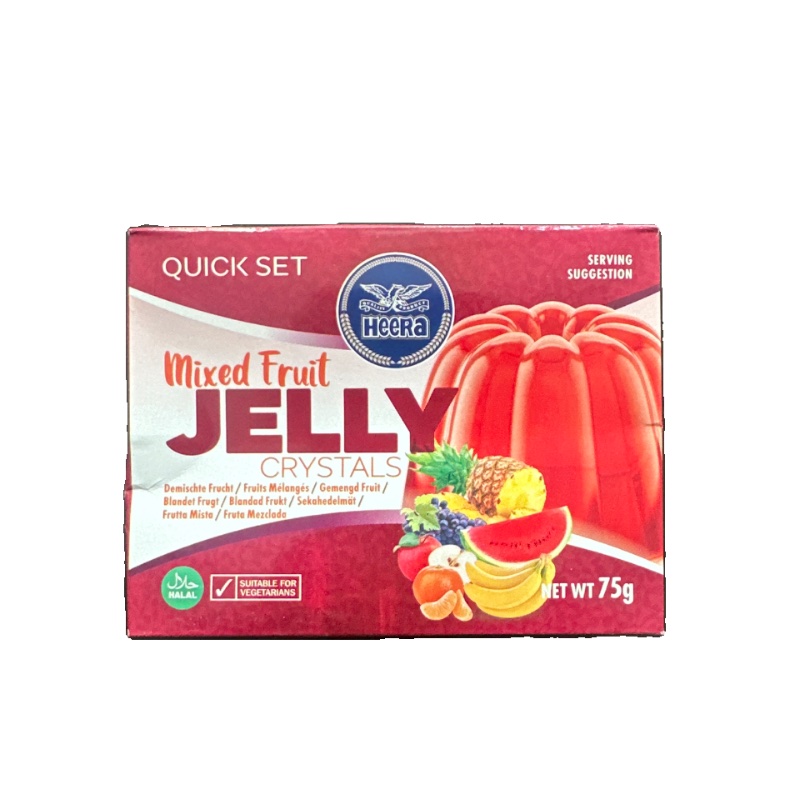 Heera mix fruit jelly - 75g