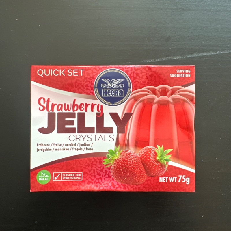 Heera strawberry jelly - 75g