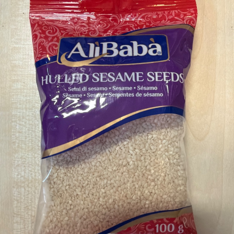 Alibaba hulled sesame seeds - 100g