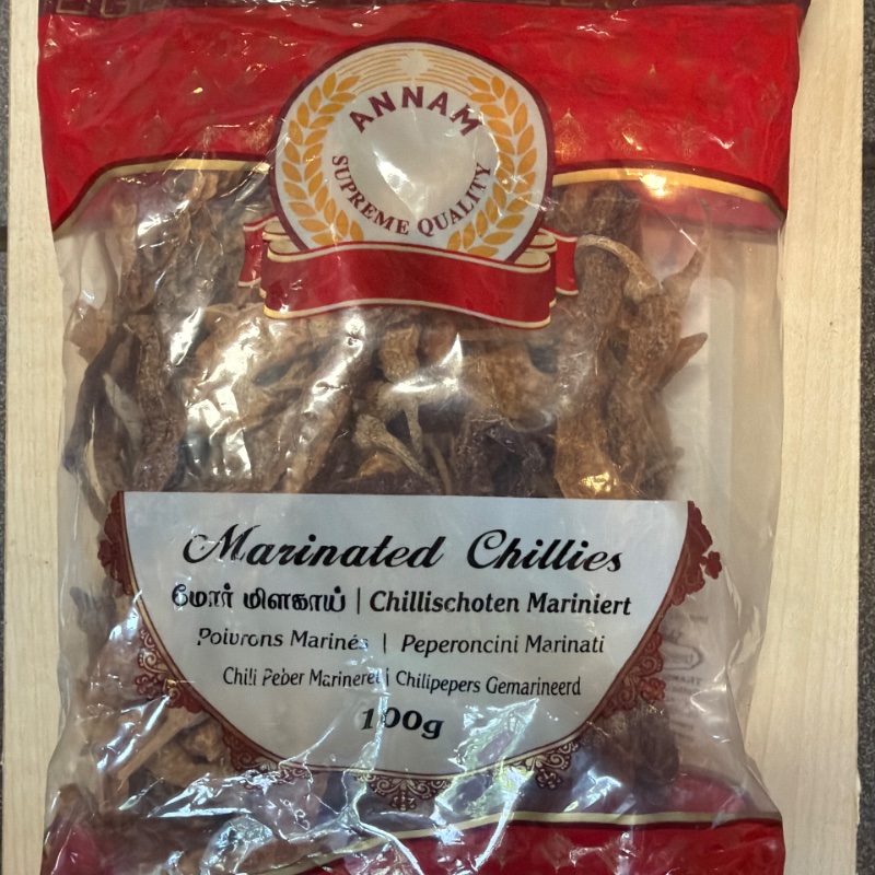 Annam Marinated Chillies - 100g