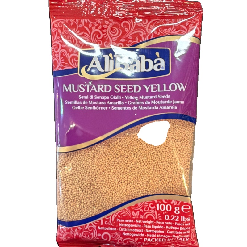 AliBaba Mustard Seeds Yellow - 100g