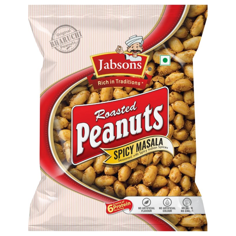 Jabsons roasted peanuts spicy masala