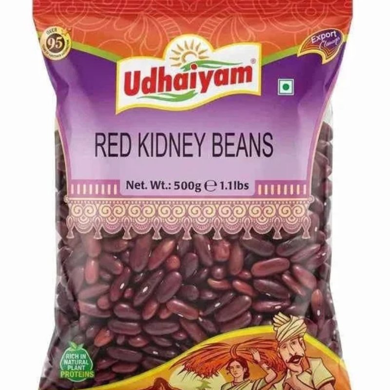 Udhaiyam Red Kidney Beans (Rajma) 500gm