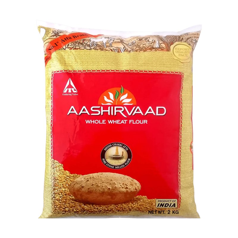Aashirvaad Atta whole wheat 2 kg