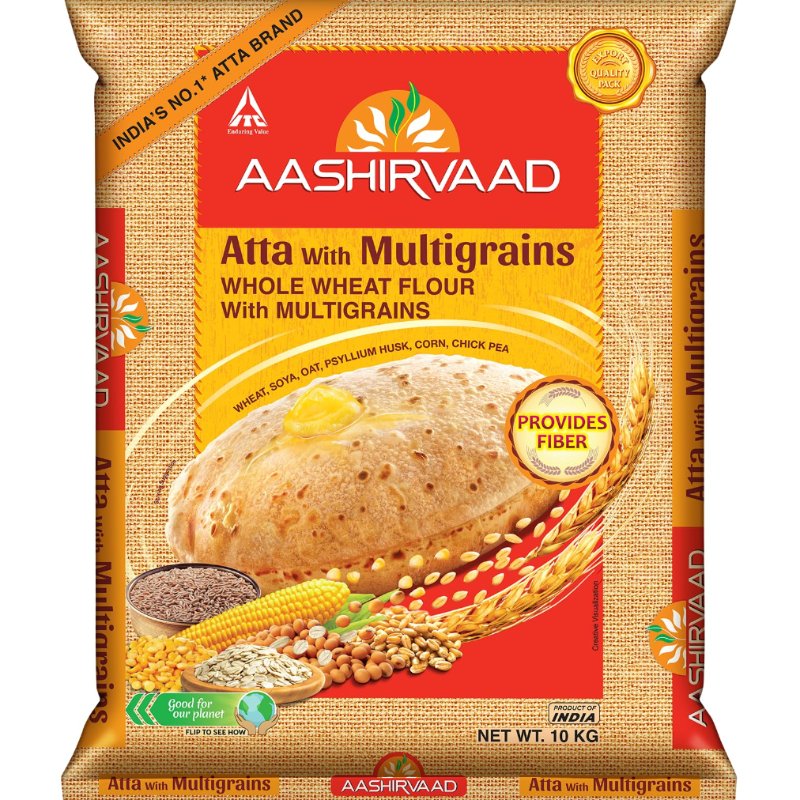 Aashirvaad Aashirvad Multigrain Atta - 10kg