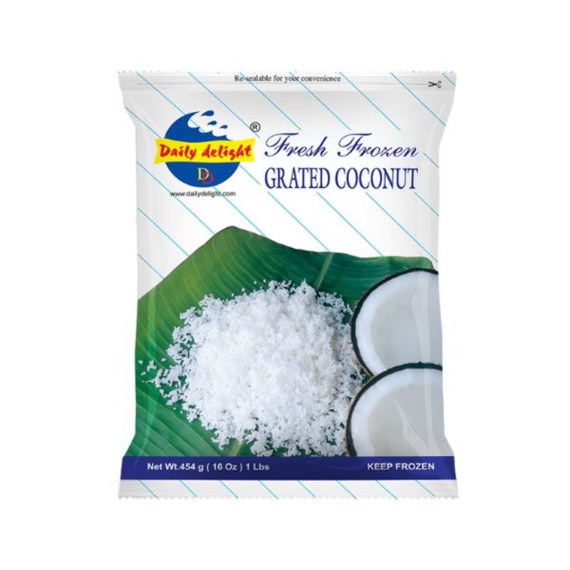 Daily Delight Frozen Grated Coconut 400gm