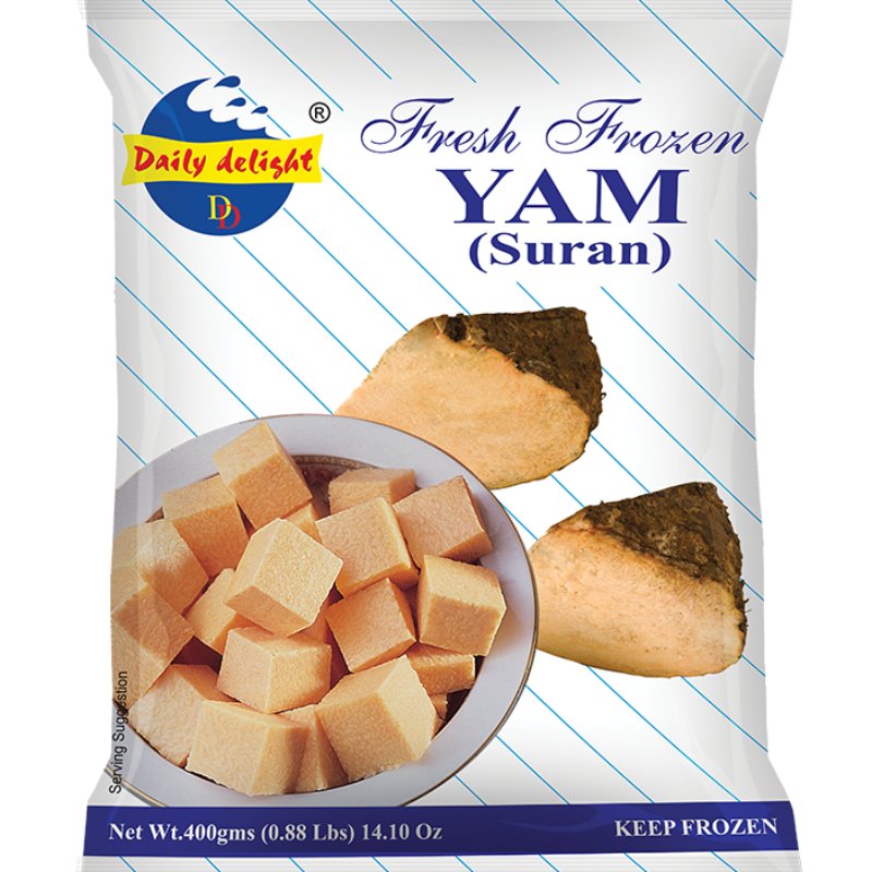 Daily Delight Frozen Yam (Suran) 400gm