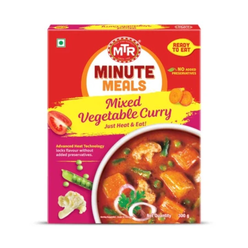 MTR Mixed Vegetable Curry Ready to Eat 300gm