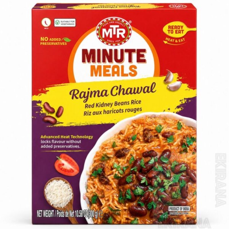 MTR Rajma Chawal Ready to Eat 300gm