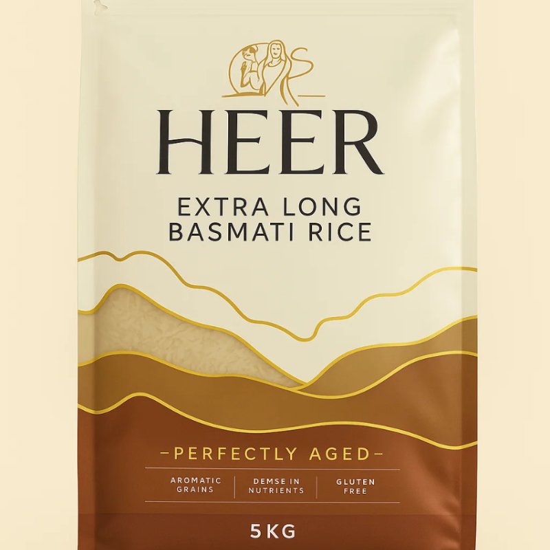 Heer Basmati Rice Extra Long 5kg