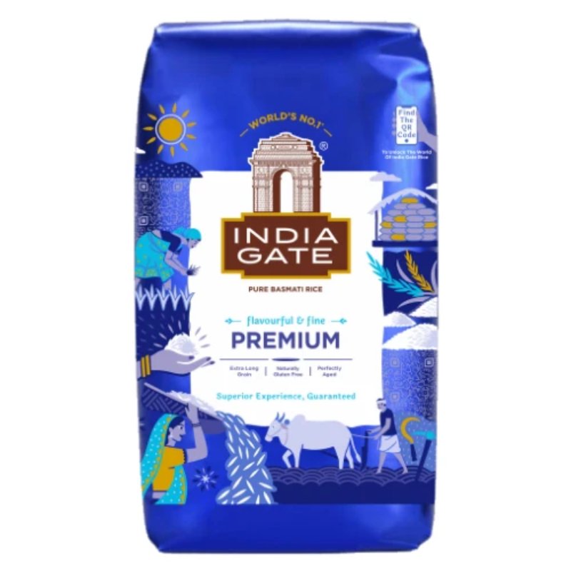 India Gate Basmati Rice Premium 2Kg