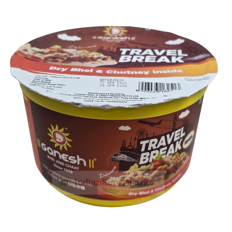 Ganesh bhel travel pack 100g