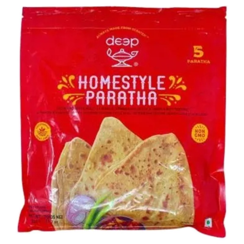 Homestyle paratha deep