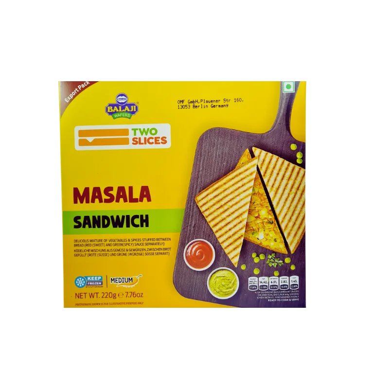 Balaji Frozen Masala Sandwich