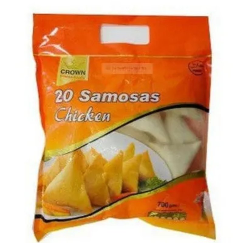 Crown Frozen Chicken Samosa - 20pc