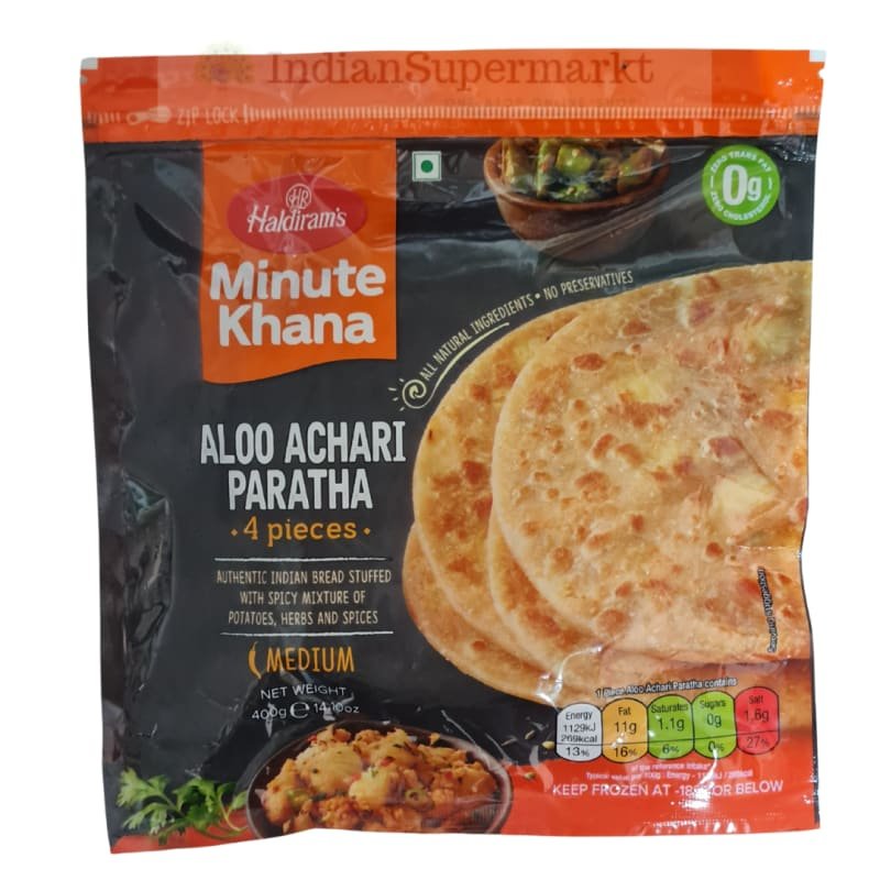 Haldiram's Haldiram Frozen Aloo Achari Paratha