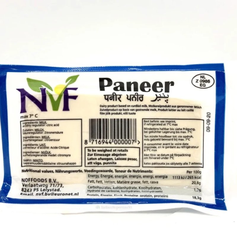 NVF Fresh Paneer 381-450gm