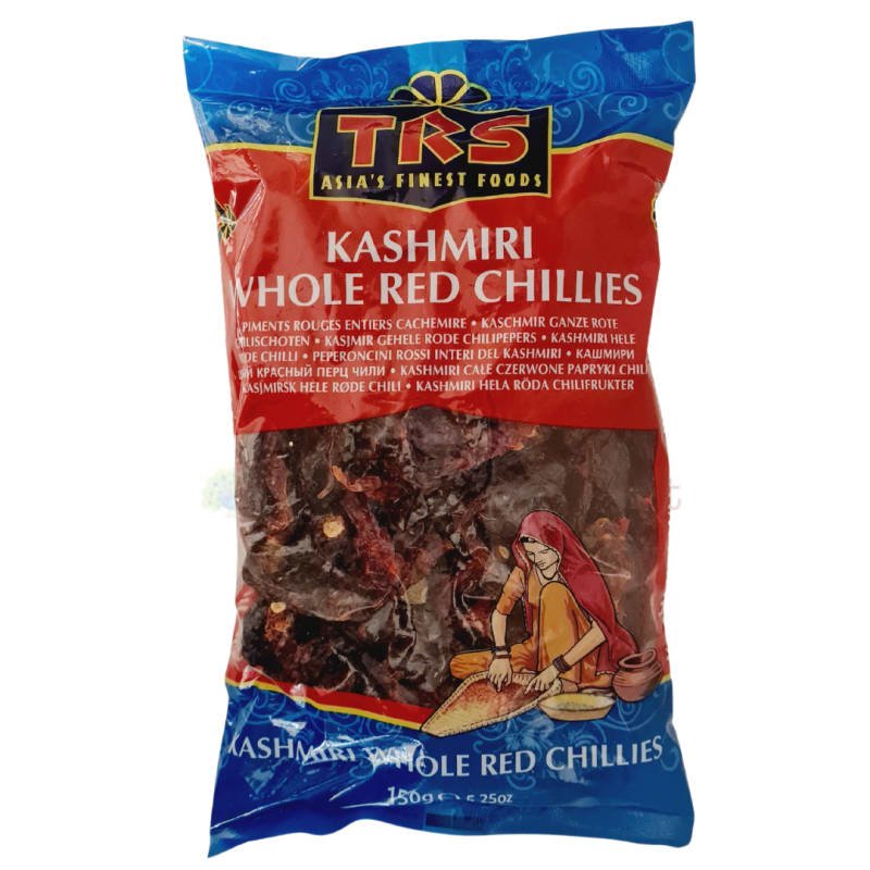 TRS Kashmiri Whole Dried Red Chillies 150gm
