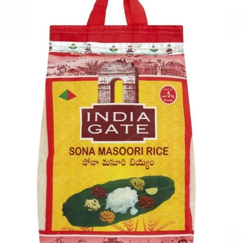 India Gate Sona Masoori Rice 5Kg