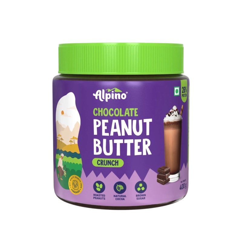 Alpino chocolate peanut butter crunch 400g