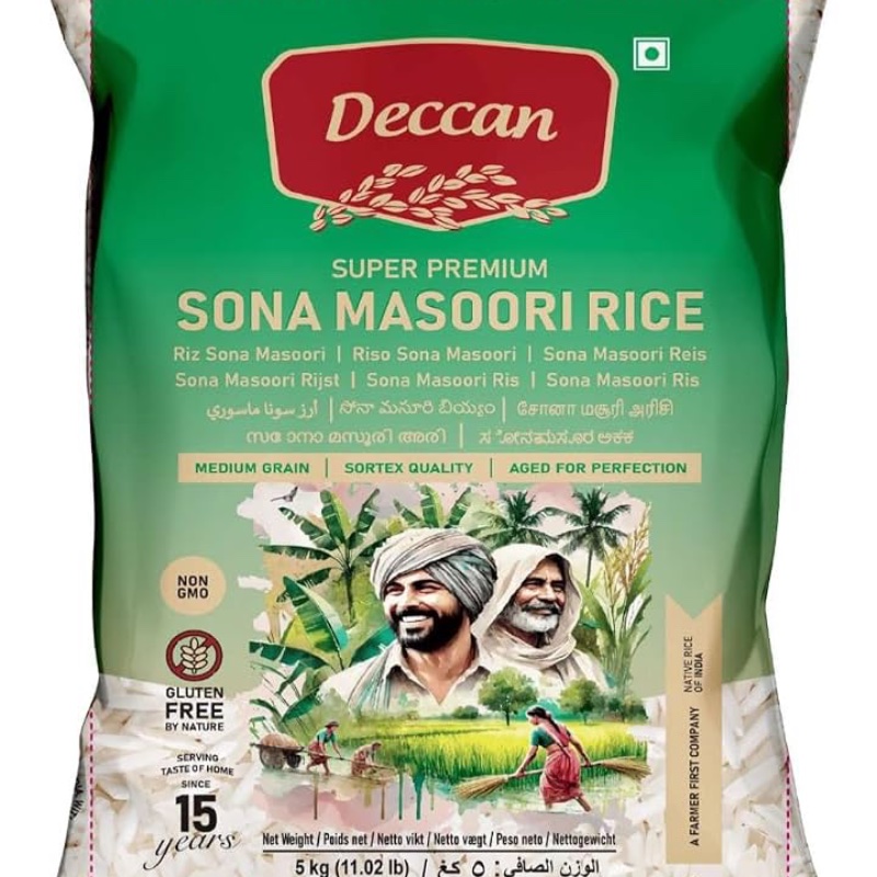 Deccan sona masoori rice 5kg