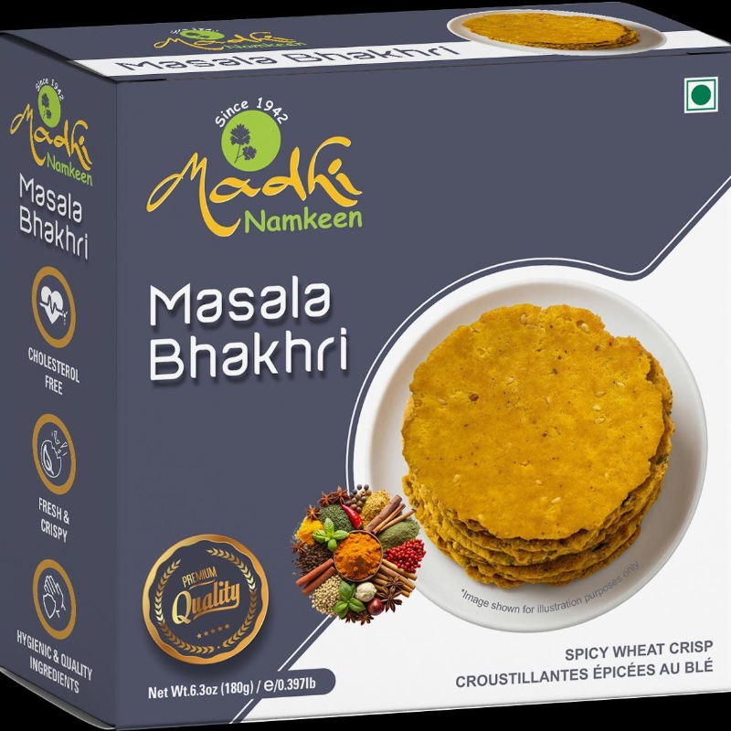 Madhi masala bhakhri 180g