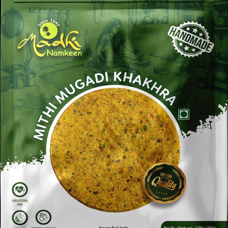 Madhi Mithi Mugadi Khakhra (HANDMADE)