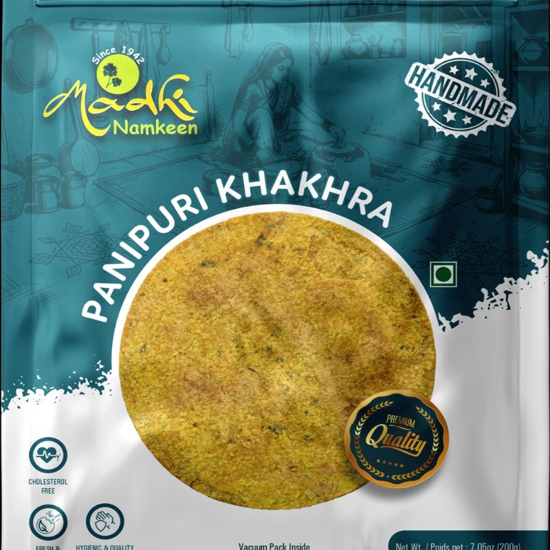 Madhi pani puri Khakhra (HANDMADE)
