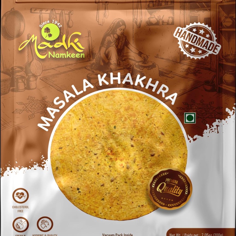 Madhi Masala Khakhra (HANDMADE)