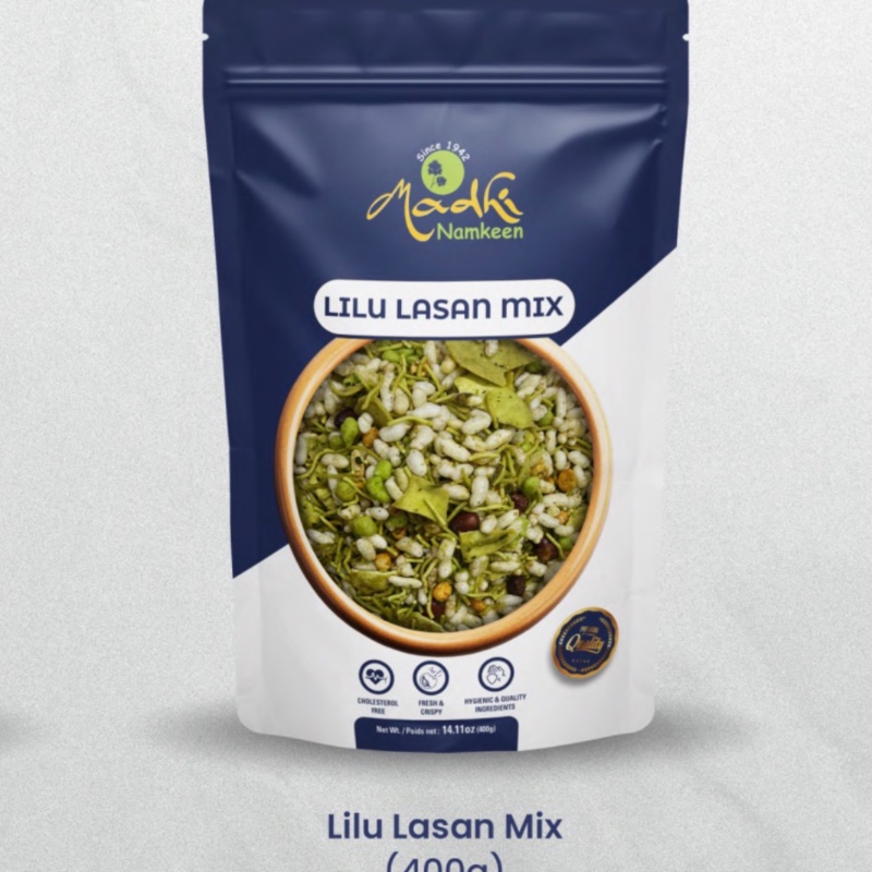 Madhi lilu lasan (green garlic) mix 400g