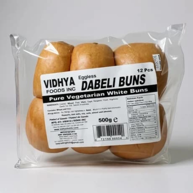 New crunch Fresh Dabeli buns - 12 pcs (Veg & Eggless)