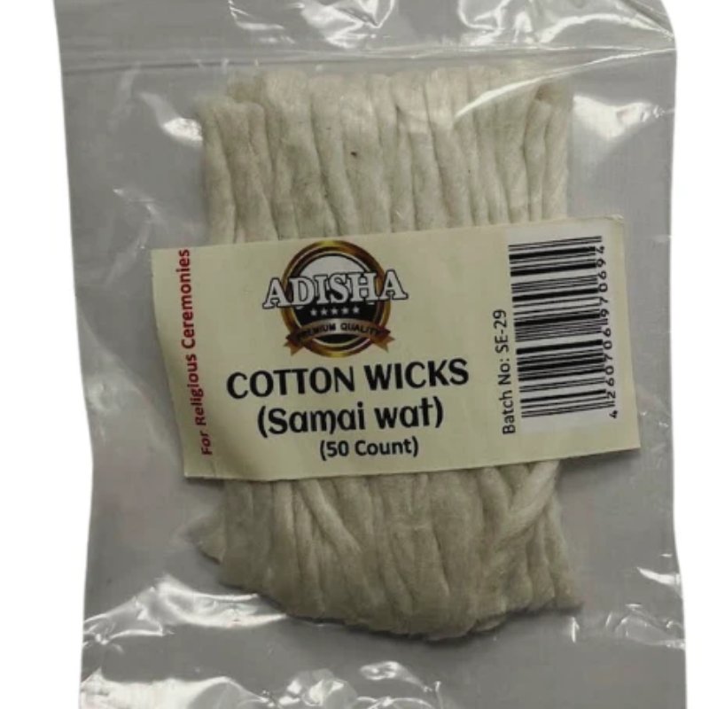Adisha COTTON WICKS (SAMAI WAT) 50pcs