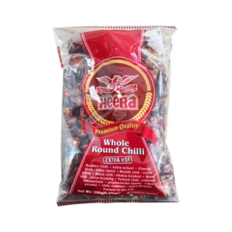 Heera Chilli Whole (Round) 200g