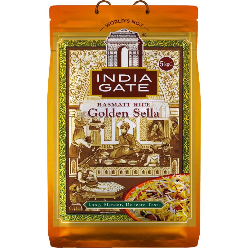 India gate basmati golden sella 5kg