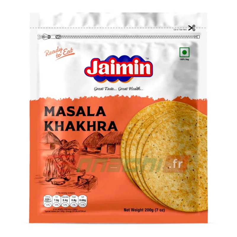 JAIMIN MASALA KHAKHRA (200G)