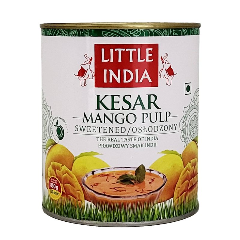 Little India Mango Pulp Kesar 850gm