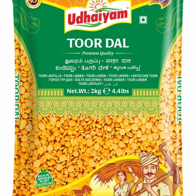 UDHAIYAM TOOR DAL (2KG)