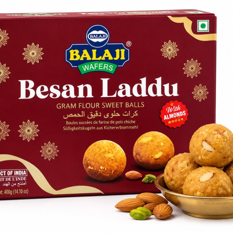 Balaji Sweets - Besan Laddu 400 gm