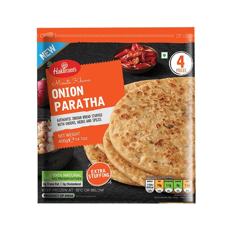 Haldiram's Haldiram Frozen Onion Paratha