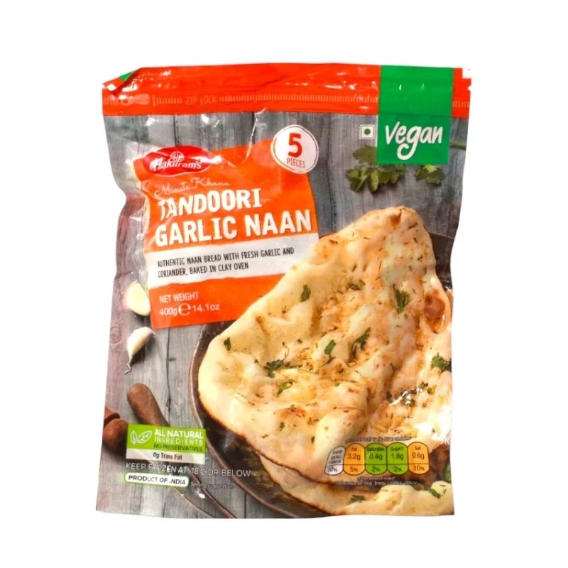Haldiram's Haldiram Frozen Tandoori Garlic Naan