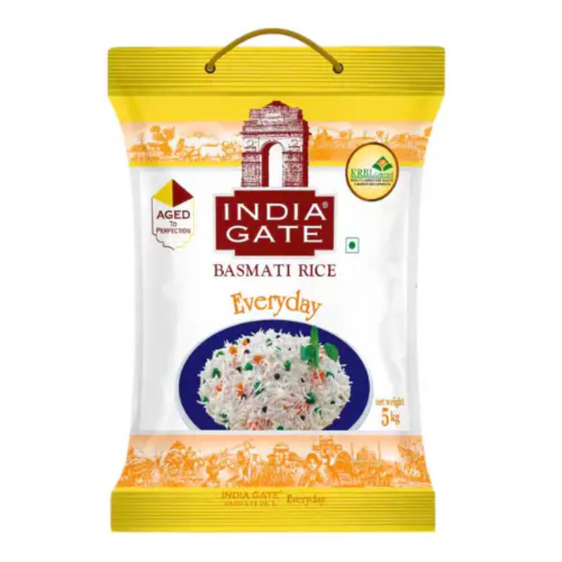 India Gate Basmati Rice Everyday 5Kg