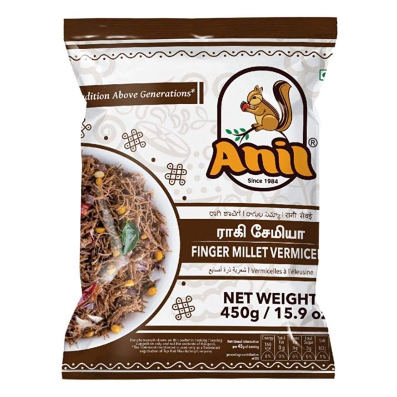 ANIL RAGI VERMICELLI (FINGER MILLET) (450G)