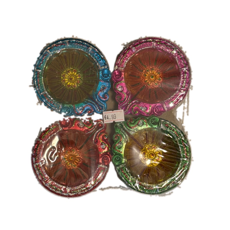 Diya set of 4