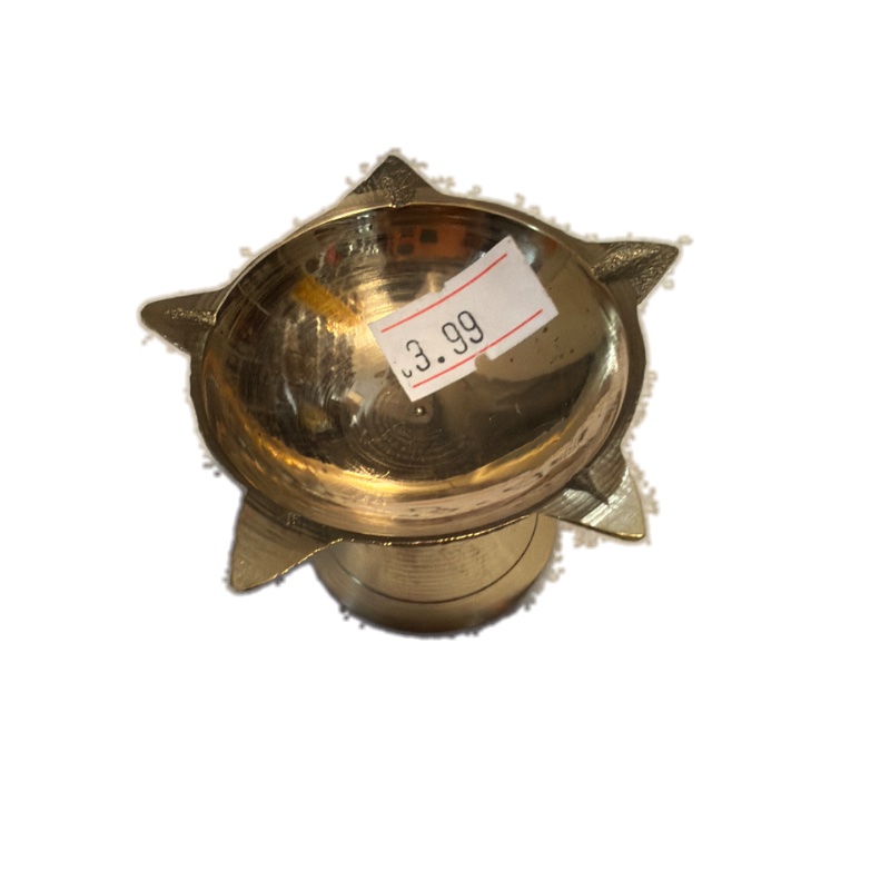 Metal diya plain