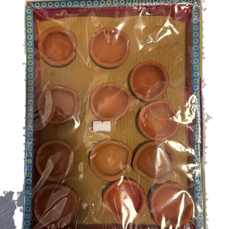 Diya plain small (12 pcs)